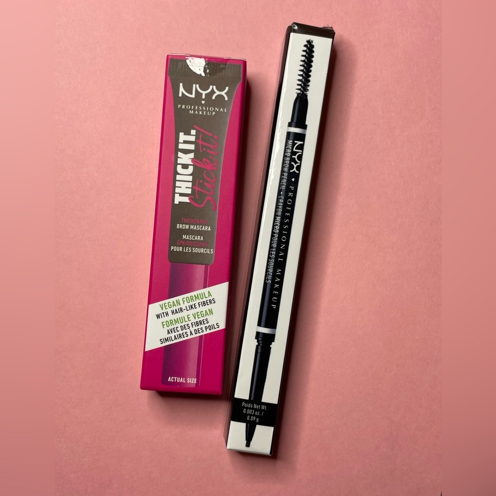 NYX | Eyebrow Duo - Micro Brow Pencil & Thick It Stick It Brow Gel